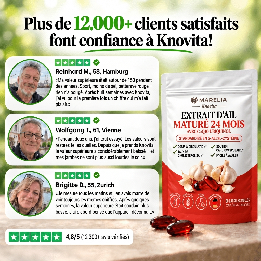 Extrait d’ail vieilli 24 mois avec CoQ10 et vitamine K2